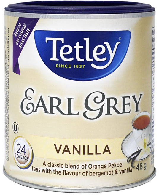 테틀리 얼그레이 바닐라 티백, 2g, 24개입, 1개
