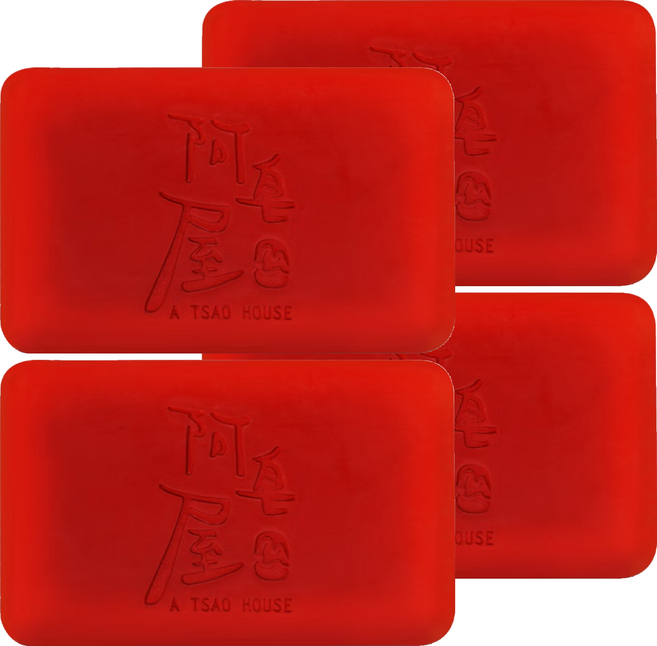 A TSAO HOUSE 阿皂屋 檜木精油皂, 200g, 4盒