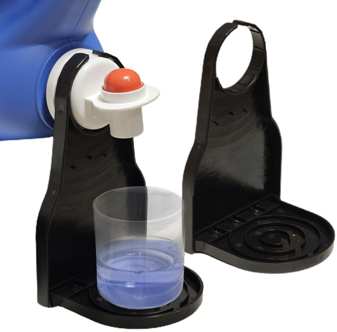 위드제이 액체세제 받침대, 블랙, 2개