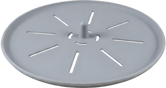 SiliPot 鉑金矽膠蒸架 冷灰, 1個