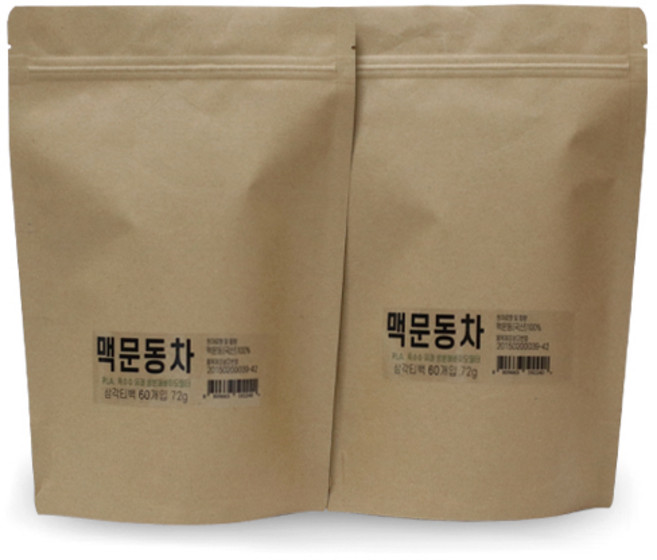 아이앤티 맥문동차, 1.2g, 60개입, 2개