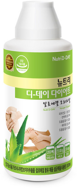 Nutri D-DAY 蘆薈凝膠孅萃飲, 1L, 1組