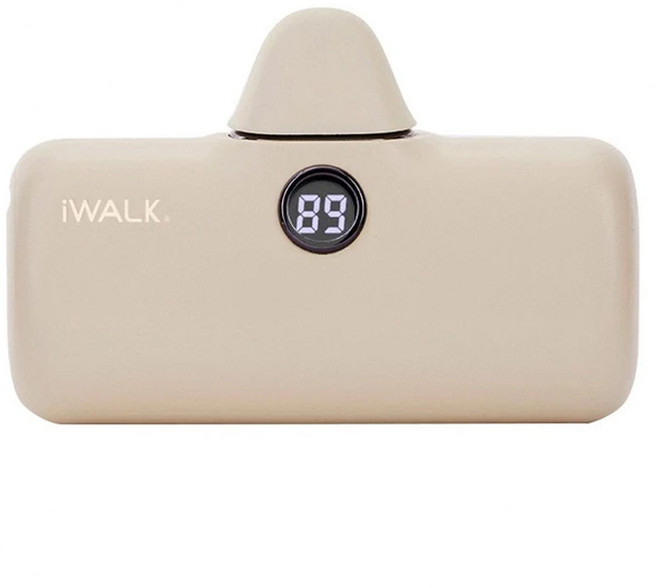 Iwalk Battery 口袋充電寶Pro閃充行動電源 for Type-C（無支架款), DBL5000PC, 奶茶色