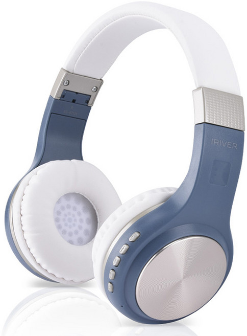 아이리버 블루투스 헤드폰, 블루, BS-BT101