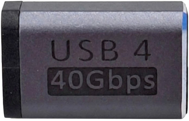 HAOWU USB4-Type-C中彎轉接頭 HAP-003, 1個, 深灰色