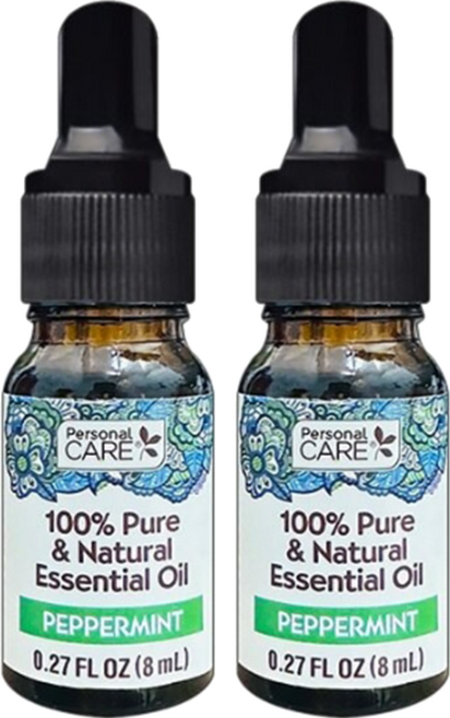 Personal Care 柏詩克萊 薄荷按摩精油, 8ml, 2瓶