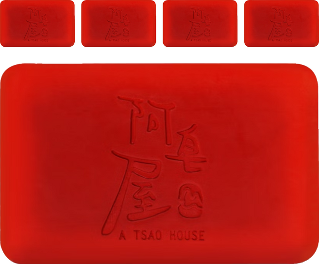 A TSAO HOUSE 阿皂屋 檜木精油皂, 200g, 5盒