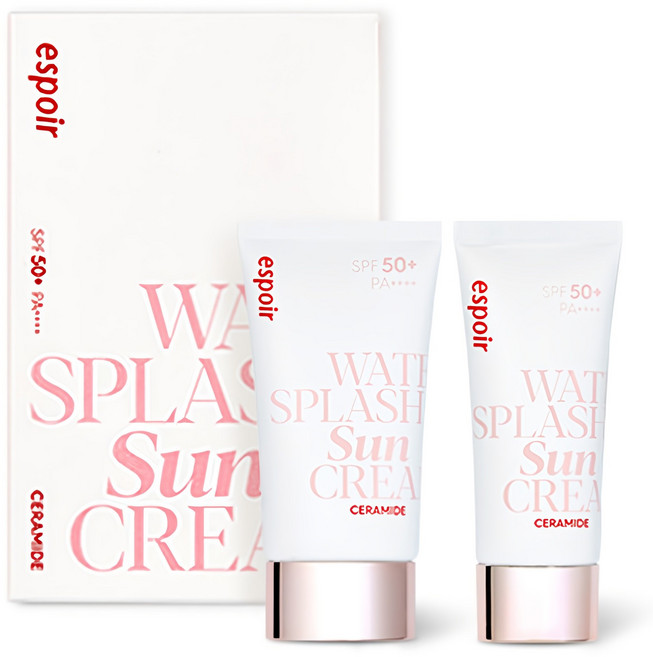 에스쁘아 워터 스플래쉬 세라마이드 선크림 SPF50+ PA++++ 60ml + 30ml, 1개