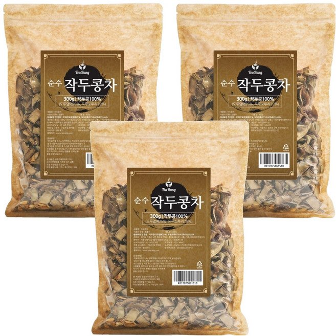 티랑 순수 작두콩차, 300g, 1개입, 3개