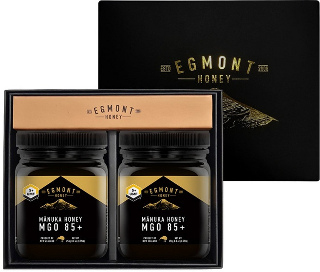 egmonthoney UMF 5+麥蘆卡蜂蜜, 2個, 250g