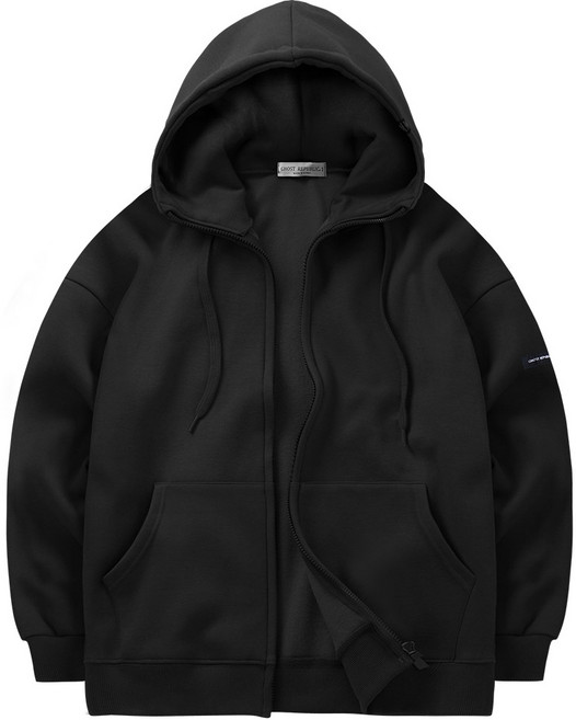 고스트리퍼블릭 베이직 컬러풀 오버핏 후드집업 GHZ-258