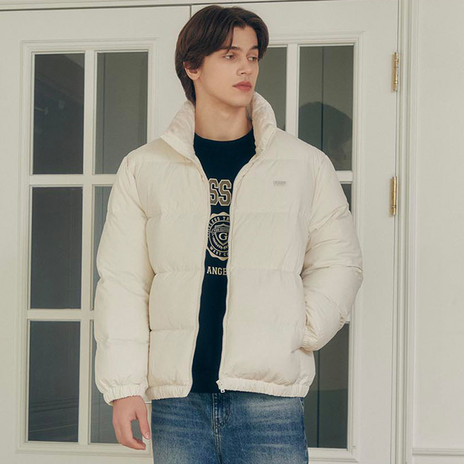 GUESS 男女通用 Featherlight 新款基本款羽絨外套 MO4W9891