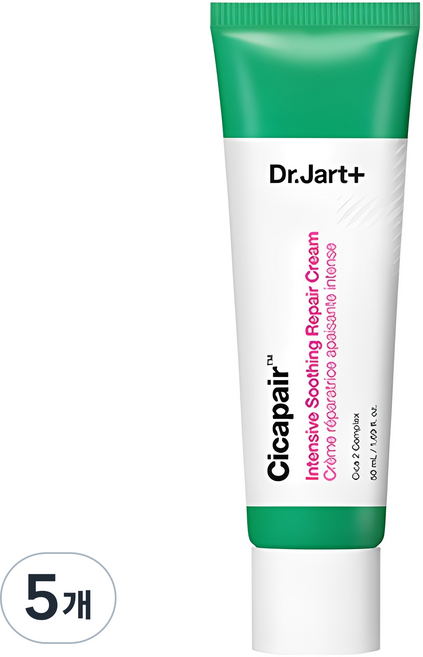 닥터자르트 시카페어 인텐시브 수딩 리페어 크림, 50ml, 5개