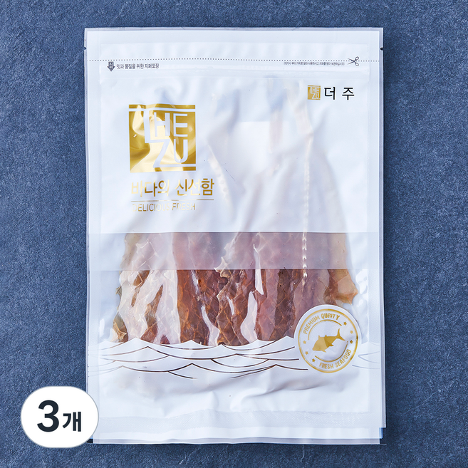 더주 조미 꼬리 아귀포 8~10미, 260g, 3개