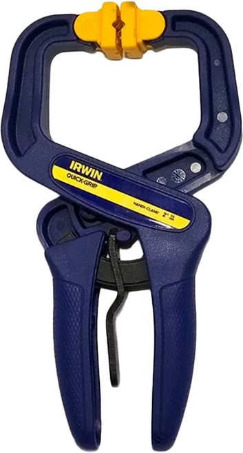 IRWIN 握手牌 2藍色塑鋼快速夾鉗 IW-T59200ECD, 1支