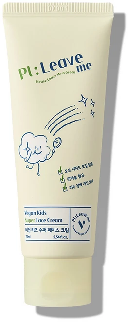 플리브미 비건 키즈 수퍼 페이스 크림, 75ml, 1개 - 쿠팡