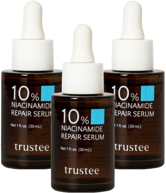 TRUSTEE BIOMED 珍信賴生醫 10%菸鹼醯胺修護解方精華, 30ml, 3瓶