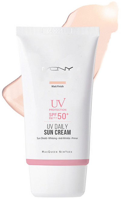 맥퀸뉴욕 데일리 매트피니쉬 선크림 SPF50+ PA+++, 50g, 1개