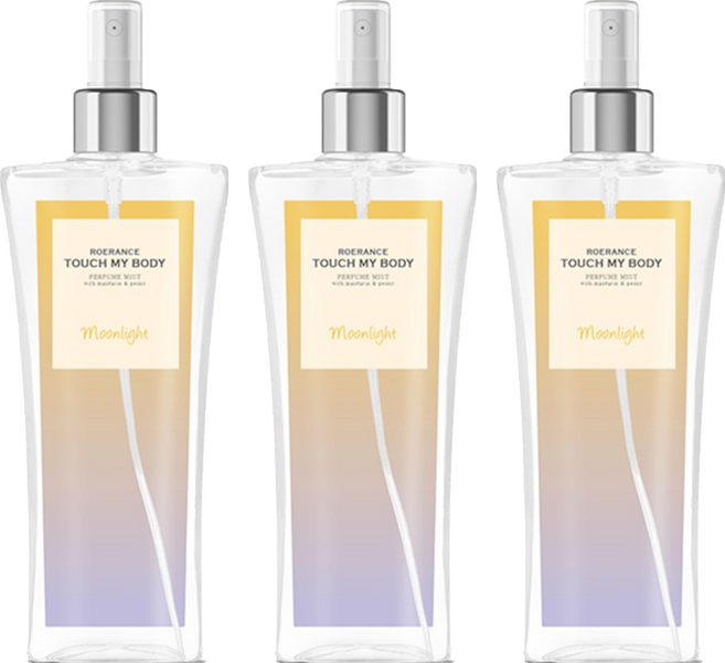 로에랑스 터치 마이 바디 퍼퓸 바디미스트 문라이트, 250ml, 3개