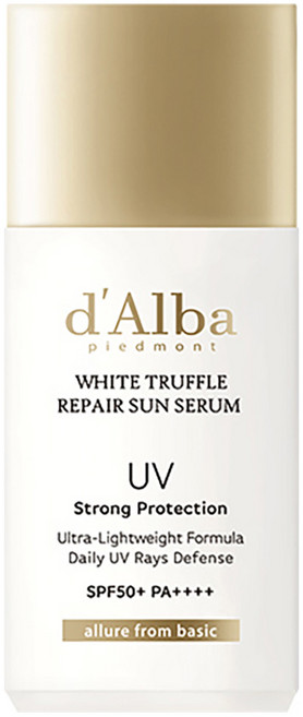 [비건뷰티] 달바 화이트 트러플 리페어 선세럼 SPF50+ PA++++, 35ml, 1개