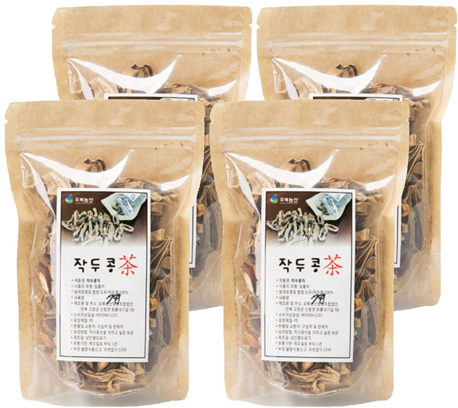 오복농산 구수하게 볶은 작두콩차, 70g, 1개입, 4개