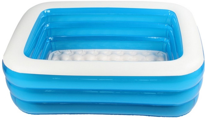 빅웨이브 사각 어린이풀, 파랑 + 흰색, 1개