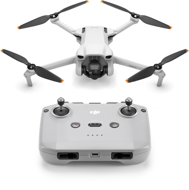 DJI Mini 3 + RC-N1 촬영용 카메라 드론, 혼합색상, 1개