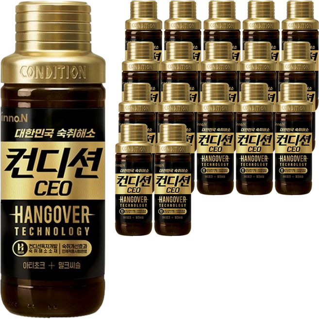 컨디션 CEO 숙취해소음료, 150ml, 18개