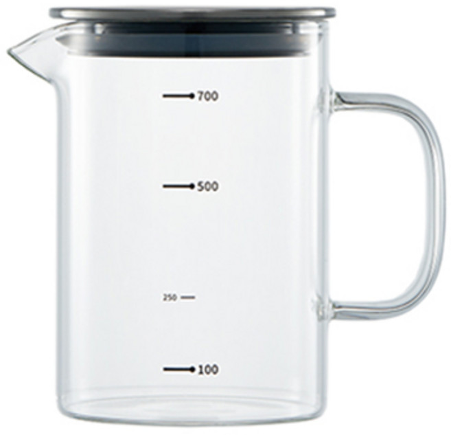 르베르폴리세 퓨어 스텐뚜껑 내열 물병, 혼합색상, 700ml, 1개