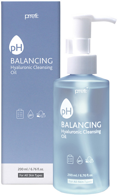 프레티 약산성 히알루로닉 클렌징오일, 200ml, 1개