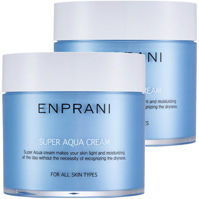 엔프라니 수퍼 아쿠아 크림, 200ml, 2개