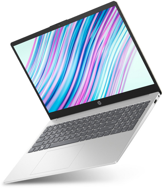 HP 2025 노트북 15 인텔 N100, 내추럴실버커버 + 내추럴실버베이스, 128GB, 8GB, WIN11 S, HP 15-fd0247TU