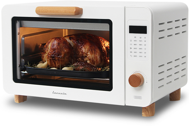 라쿠진 시니그처 리얼 컴팩트 미니 전기오븐 자가설치, LCZ1402AWT