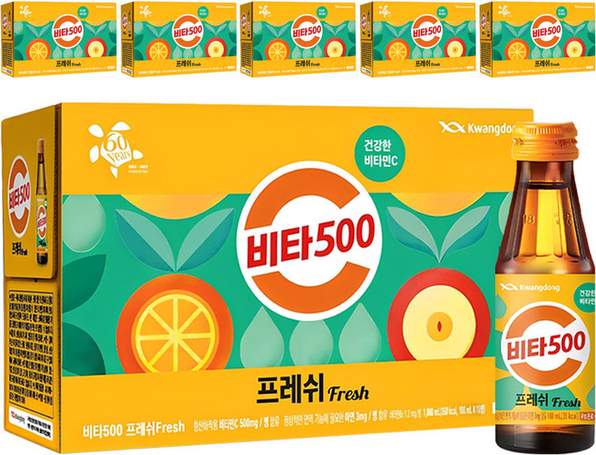 비타500 프레쉬, 100ml, 60개
