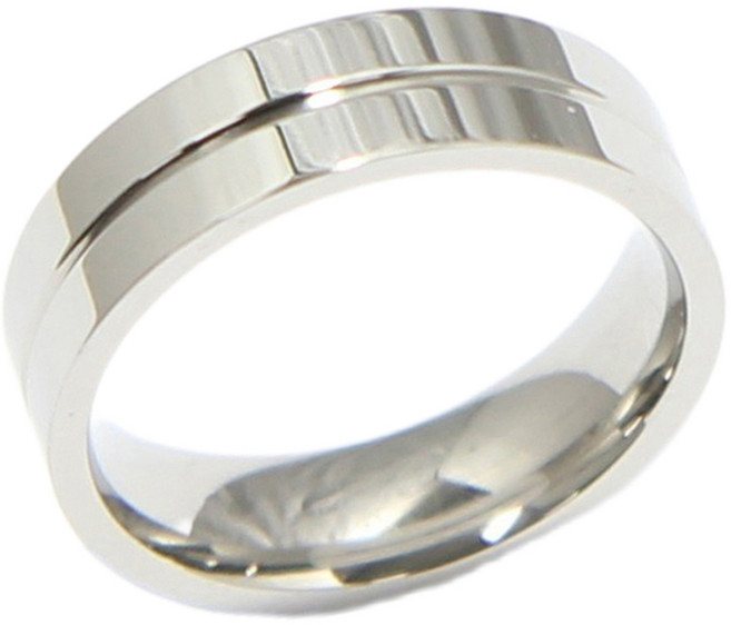 인디라벨 써지컬스틸 심플라인 반지