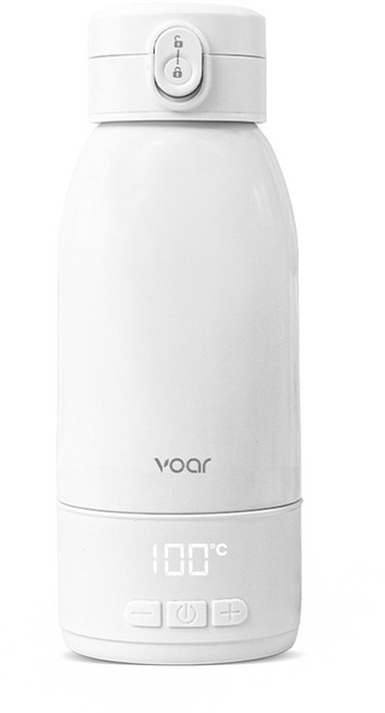 보아르 아가보틀 휴대용 분유 포트 무선 보온 여행용 전기 포트기, VBNM-003WH