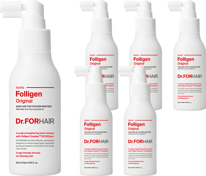 닥터포헤어 폴리젠 토닉, 120ml, 6개