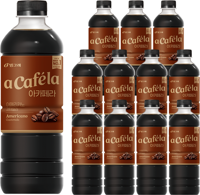 아카페라 아메리카노 과테말라, 1L, 12개