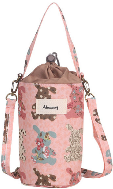 알맹 보온보냉 파우치 AMCBP10, 래빗핑크, 1개