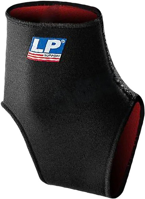 LP SUPPORT 標準型踝部護套 704, 1個, 黑色