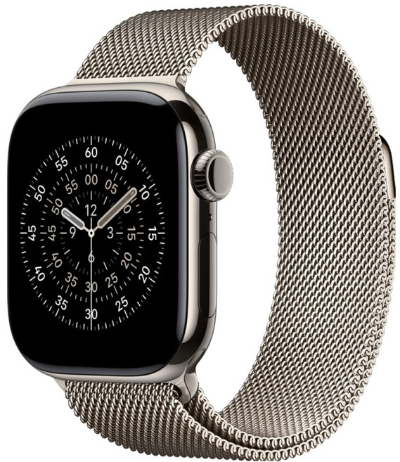 Apple 2025 Apple Watch S11 原色鈦金屬, 42mm, 鈦金屬, GPS + 行動網路