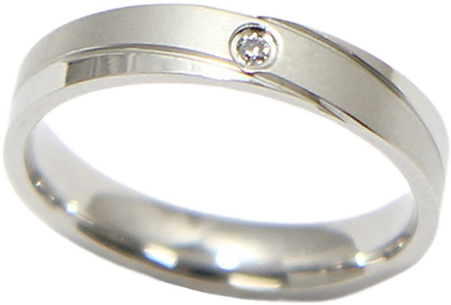 인디라벨 써지컬스틸 큐빅 반지