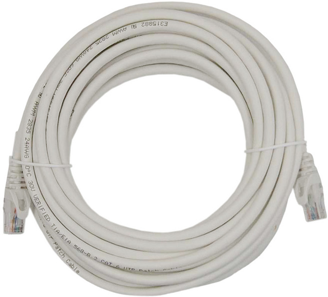 POLYWELL 寶利威爾 CAT6 高速網路線 RJ45 福祿克認證 PW15-W58-B070, 白色, 1條, 7m