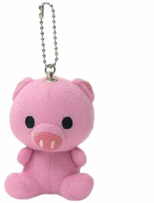 絨毛娃娃防身警報器 小豬, 1個