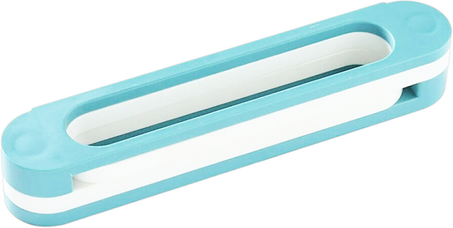 一拖三 拖鞋收納架 PP塑膠, 藍色, 1個