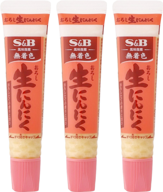 S&B 生蒜醬, 43g, 3個