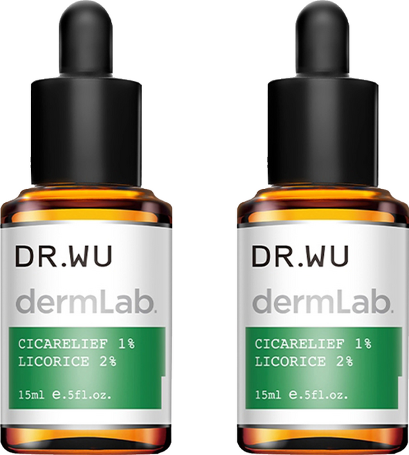 DR.WU 達爾膚 1%積雪草舒敏修護精華, 15ml, 2瓶