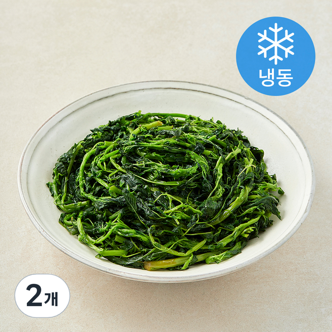 나물투데이 국내산 데친 비름(냉동), 2개, 800g