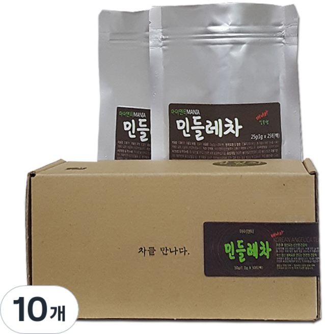 아이앤티 민들레차, 1.2g, 25개입, 10개