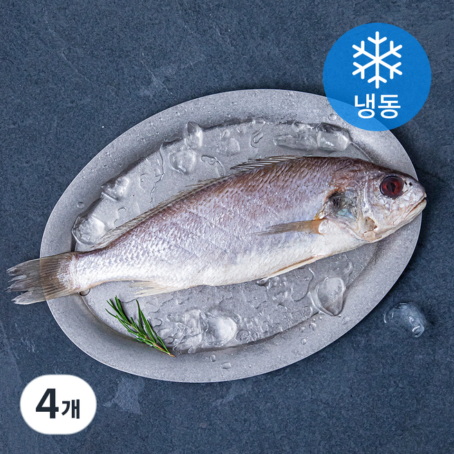 다미원 국내산 손질 백조기 (냉동), 220g, 4개